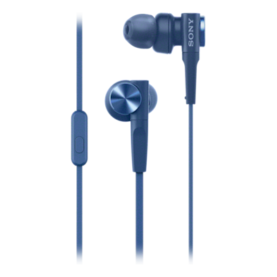 Sony MDR-XB55AP EXTRA BASS™ In-ear Headphones (Blue)