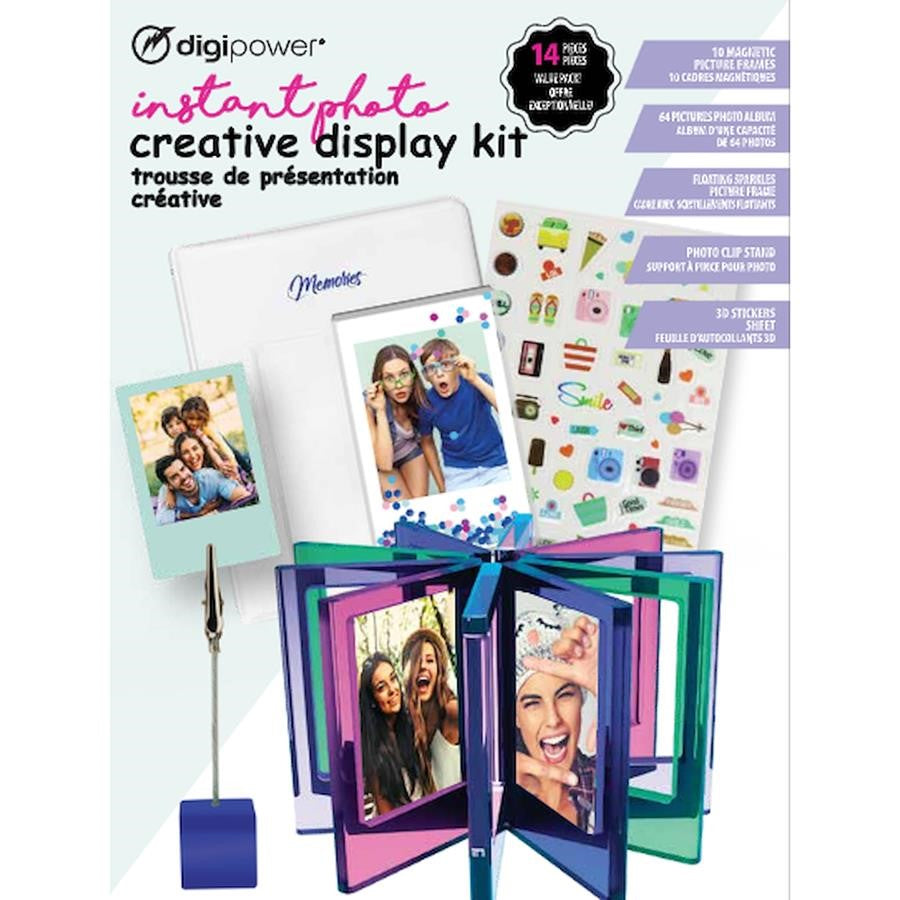 Digipower Instant Camera Magnetic Photo Frame Kit