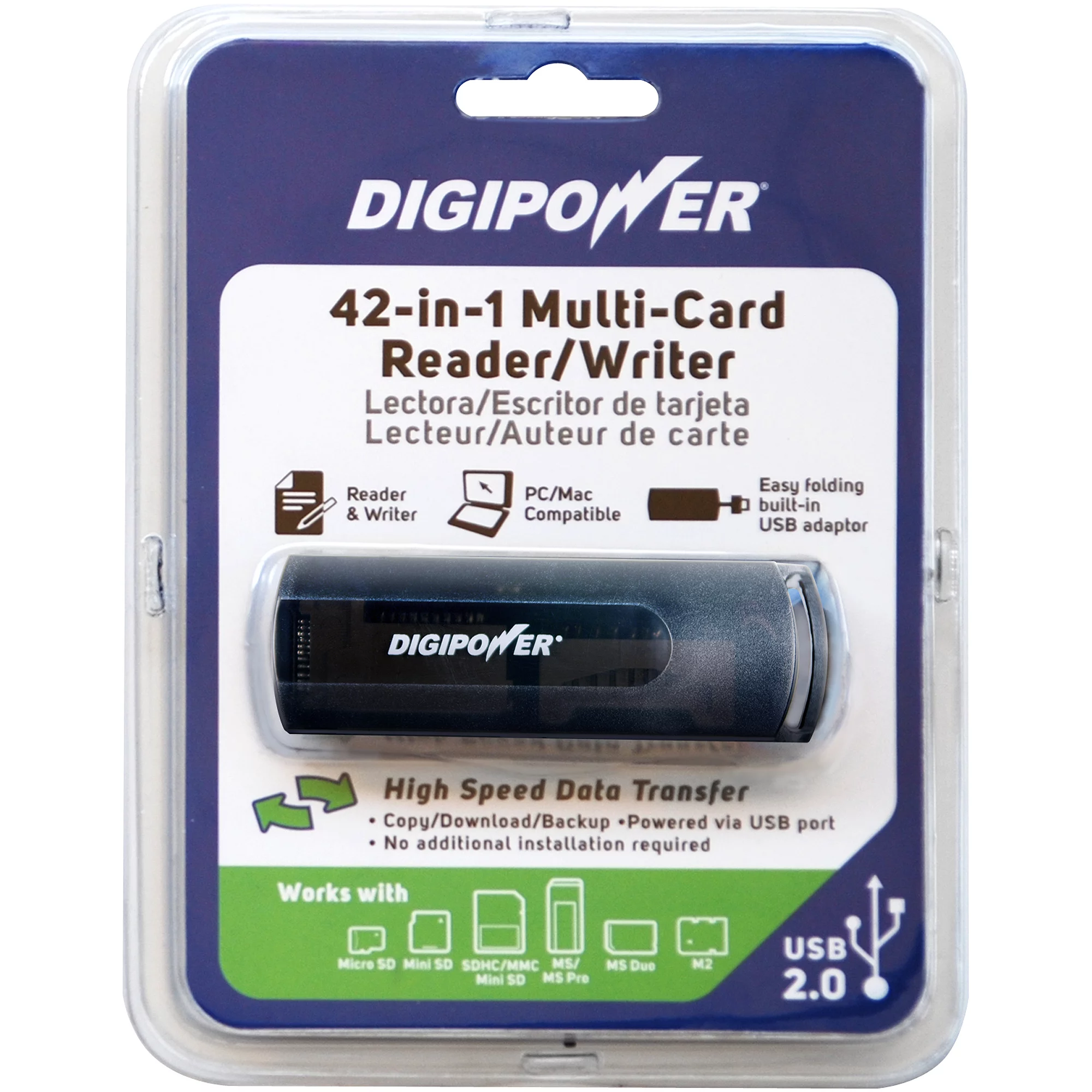 Digipower Universal Multi-Card Reader/ Writer