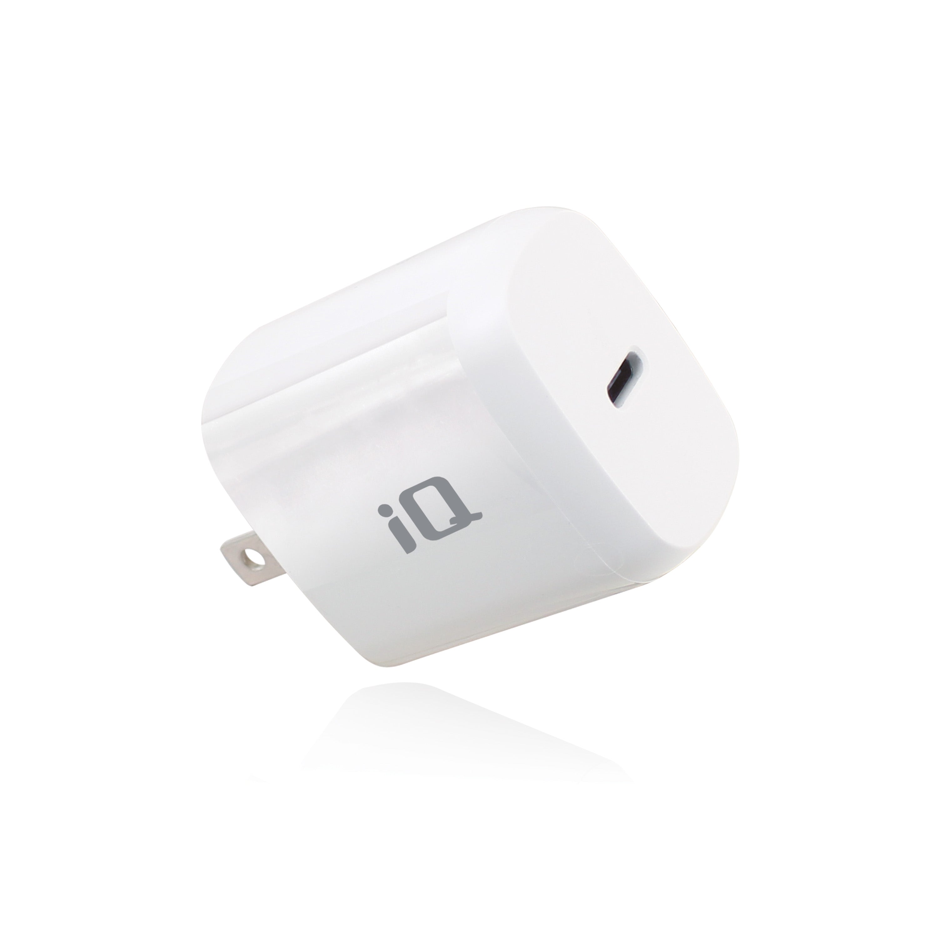 iQ USB PD 20W Wall Charger - White