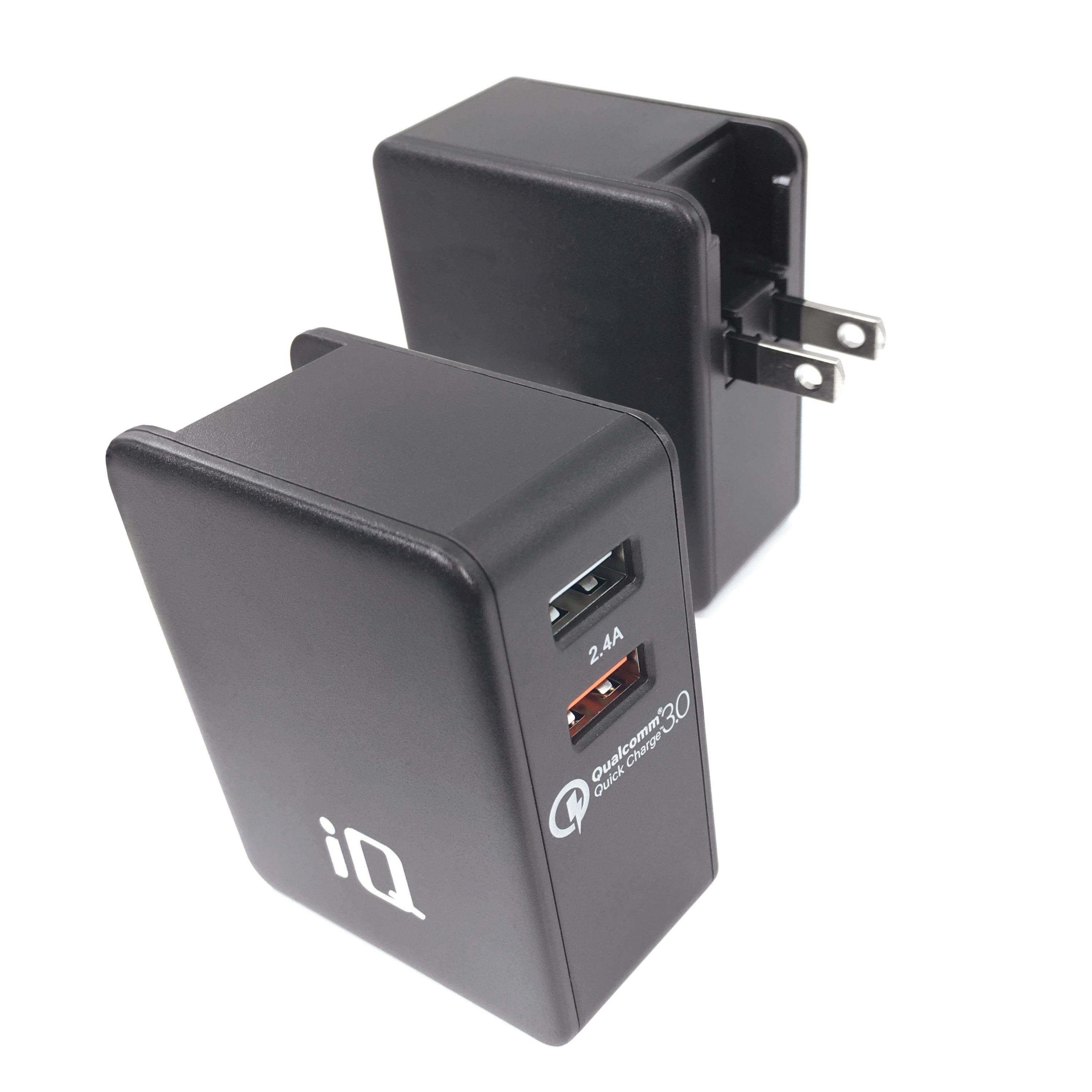 iQ QuickCharge 3.0 Wall Charger with 2.4A USB Port