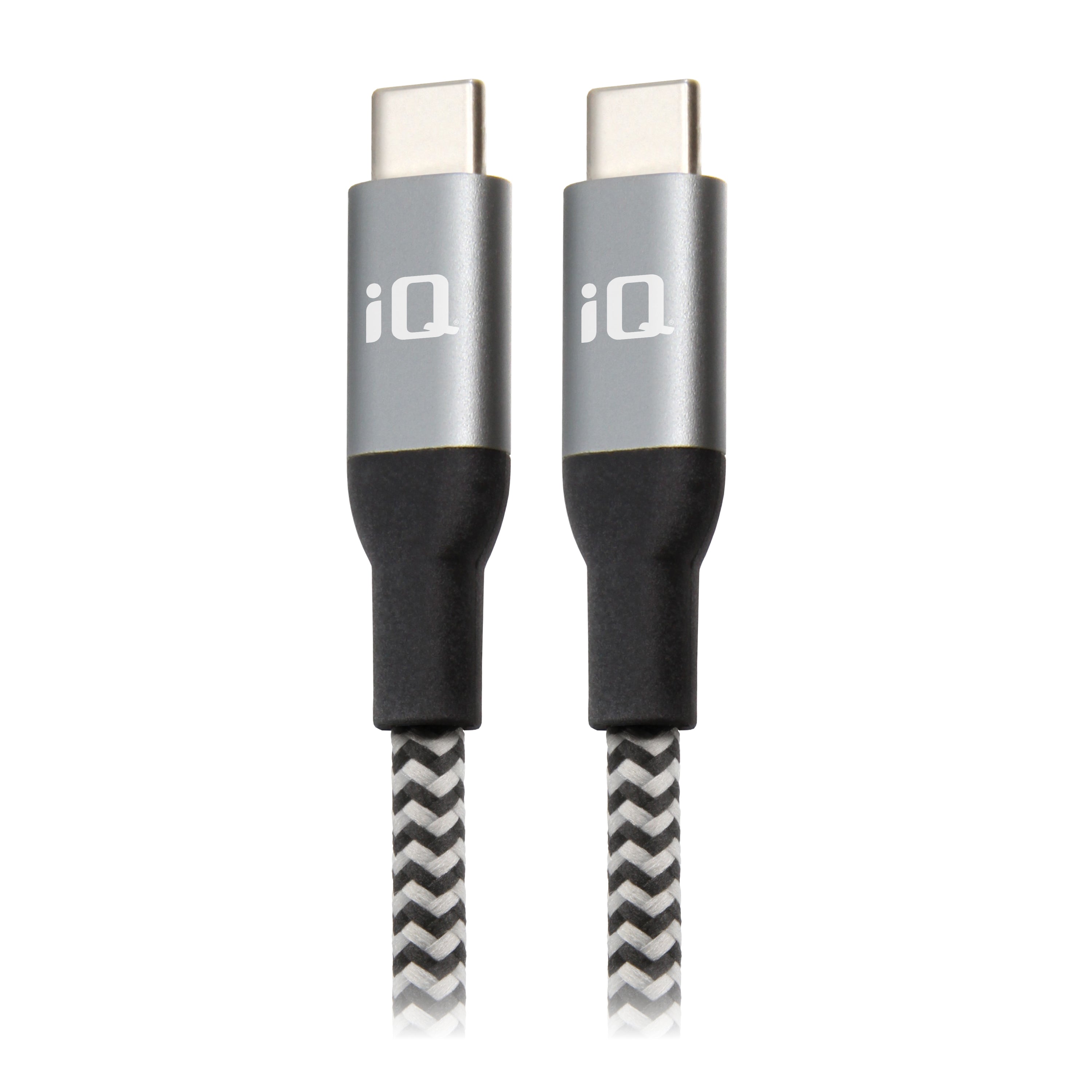 iQ USB Type-C to Type-C Cable - Braided - 3m/10ft