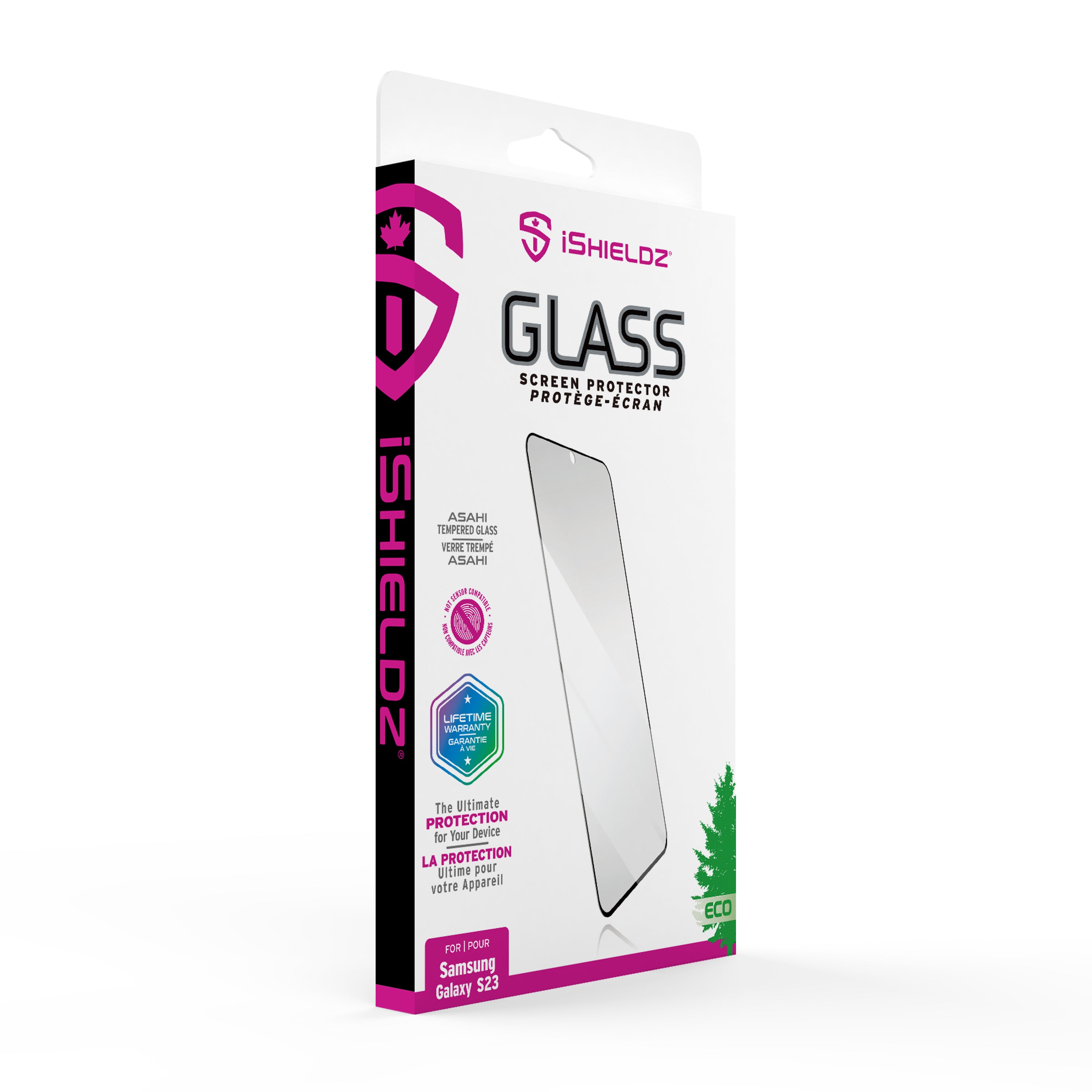 iShieldz Asahi Glass Screen Protector for Samsung Galaxy S23