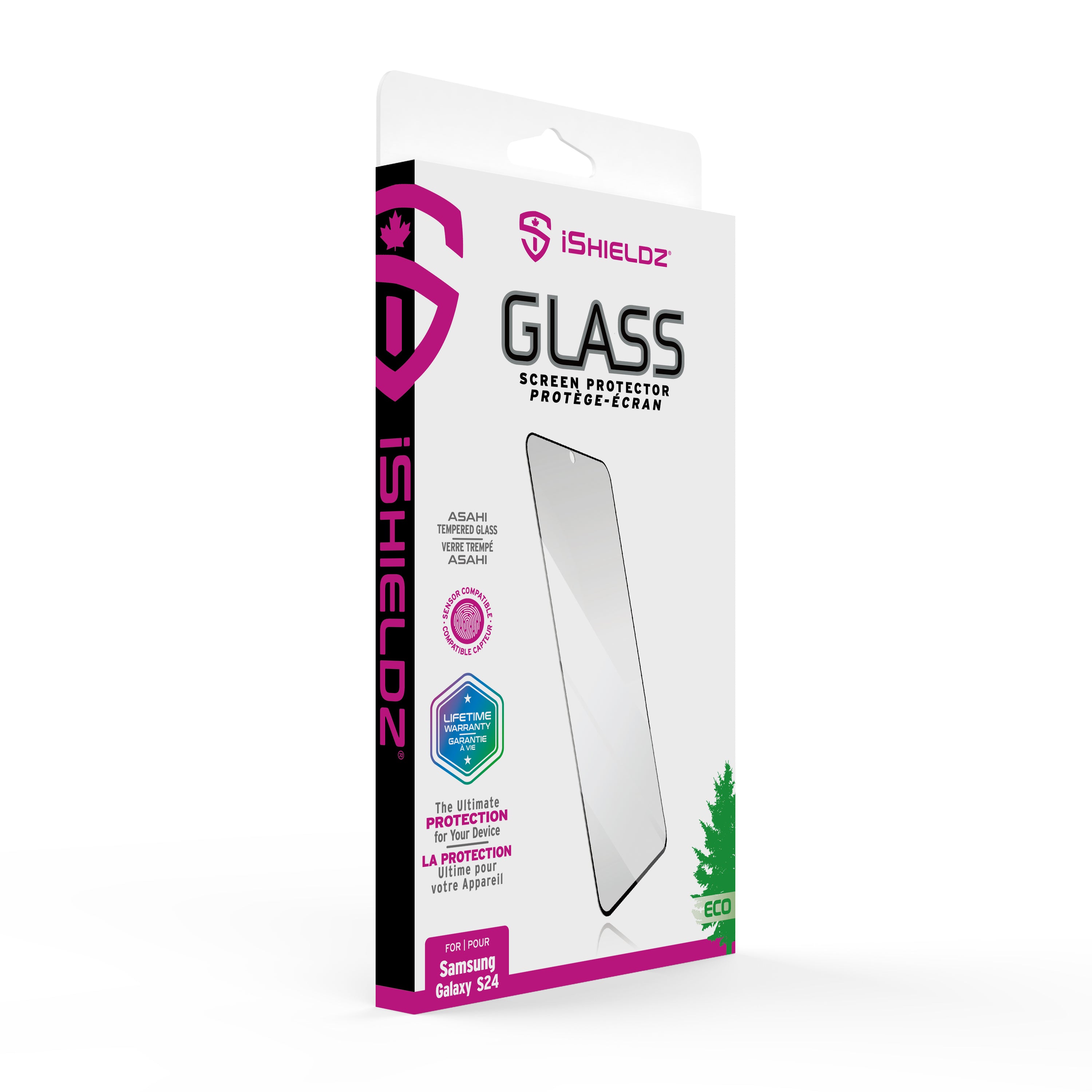 iShieldz Asahi Glass Screen Protector for Samsung Galaxy S24