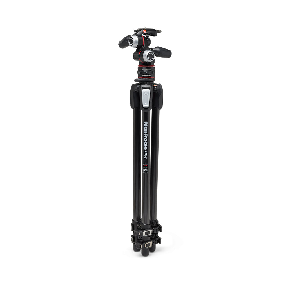 Manfrotto Kit With 055 Carbon 3-Section Tripod with 3-Way Head + MOVE