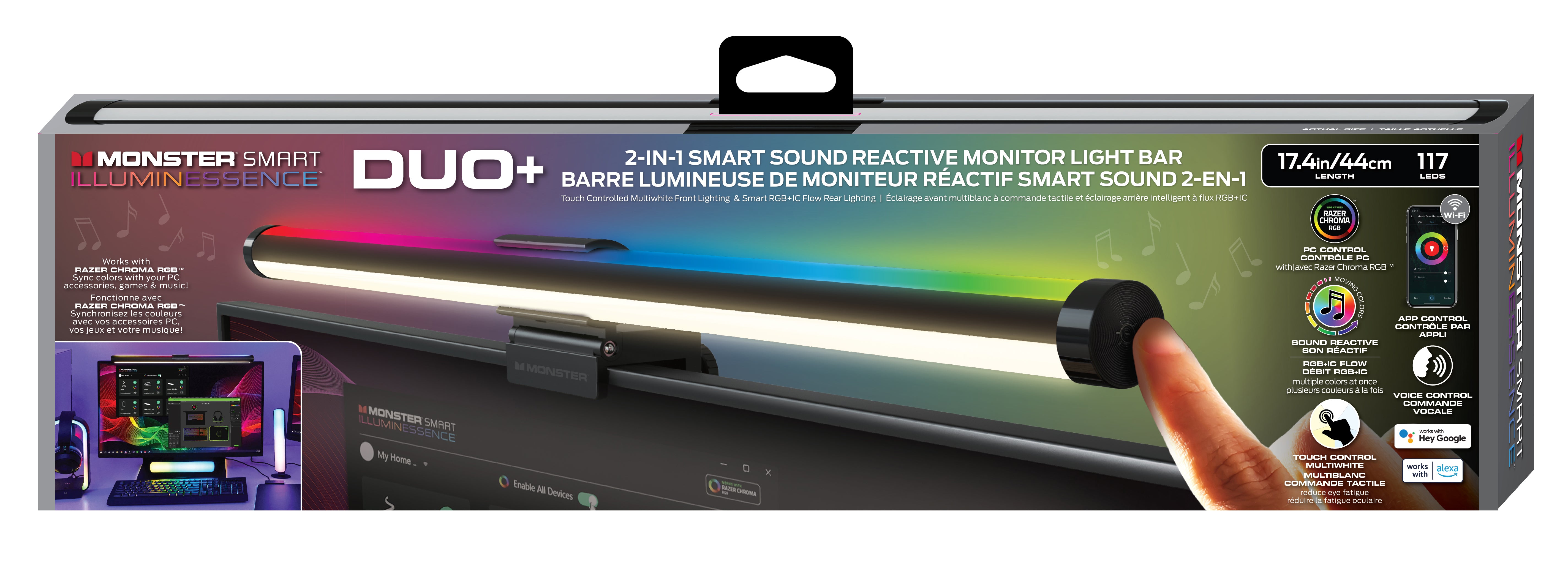 Monster Illuminessence Duo+ Smart Monitor Light