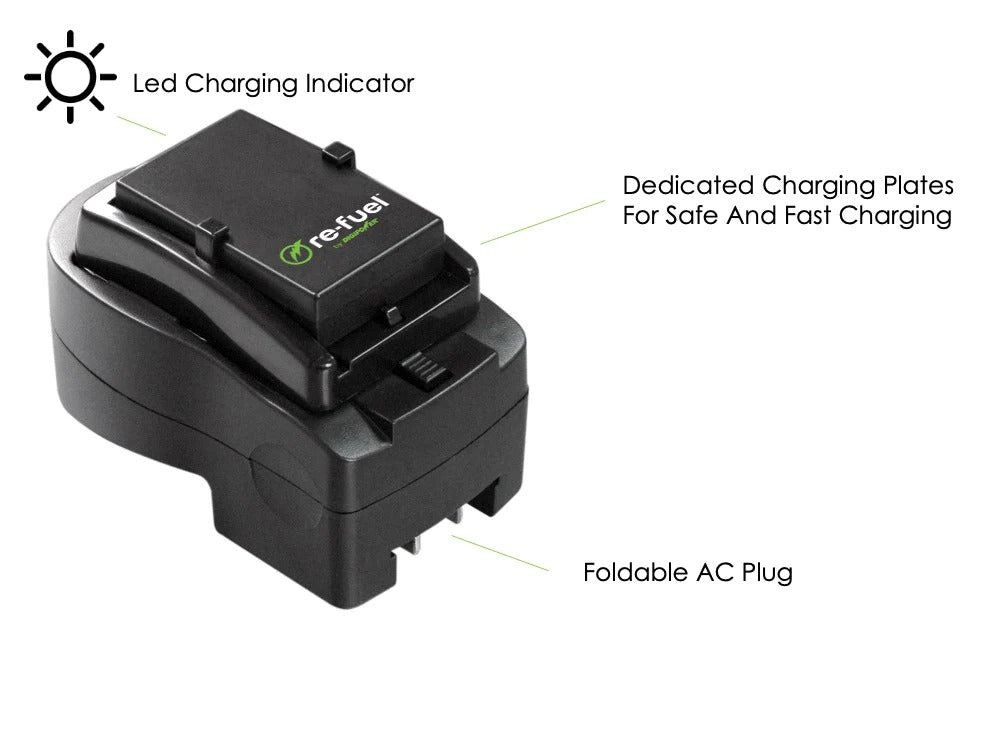 Re-Fuel Battery Charger for Canon Digital Camera