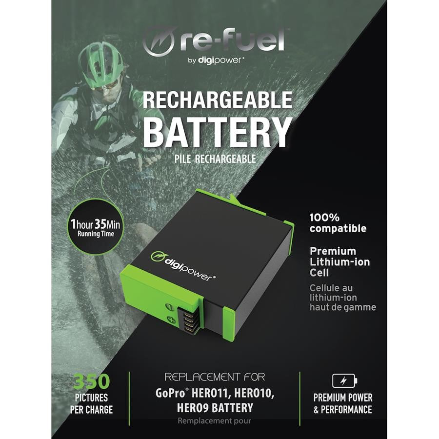 Digipower Re-Fuel GoPro HERO 9/10/11 Battery 1720mAh