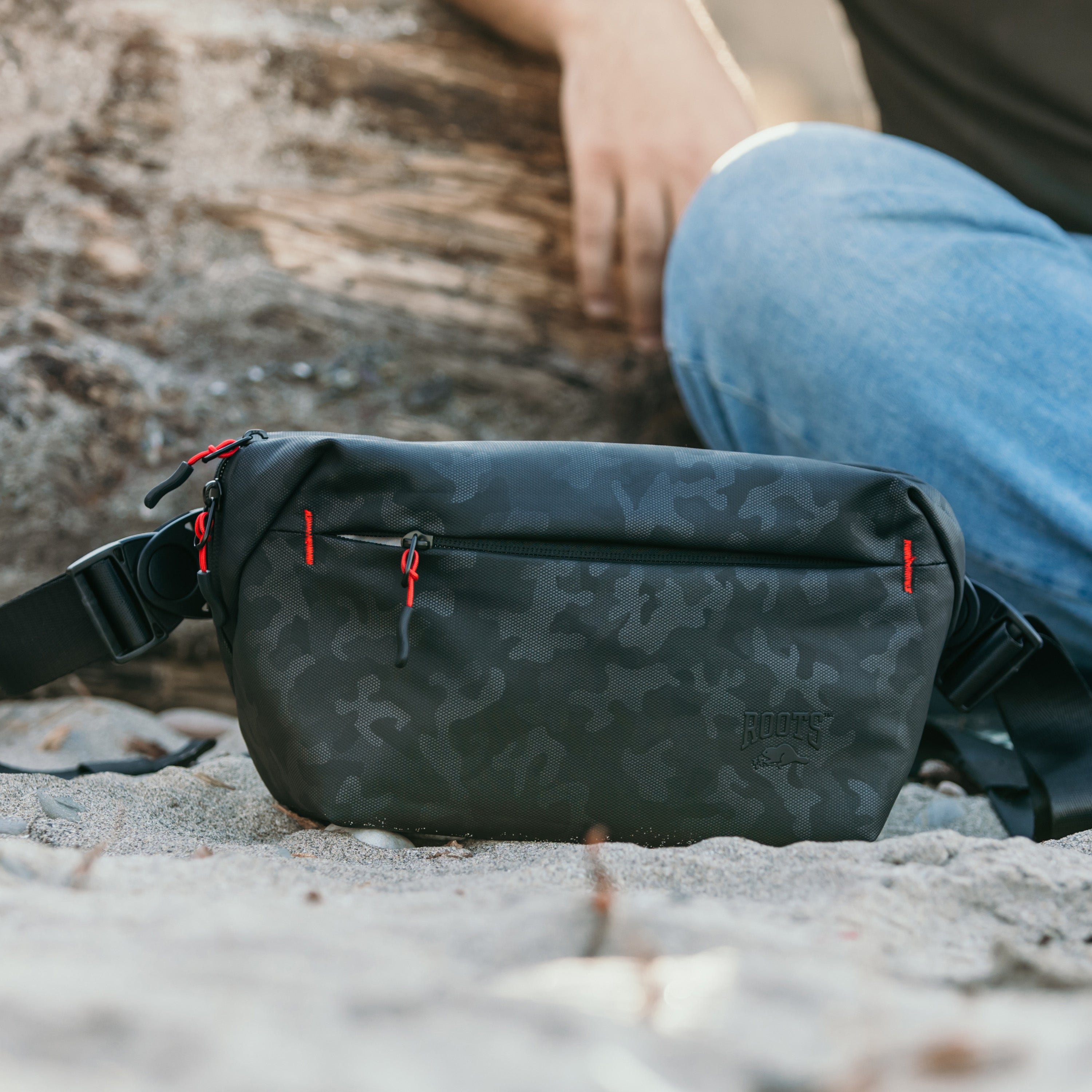 Roots Stealth Series Cross Body Camera Bag