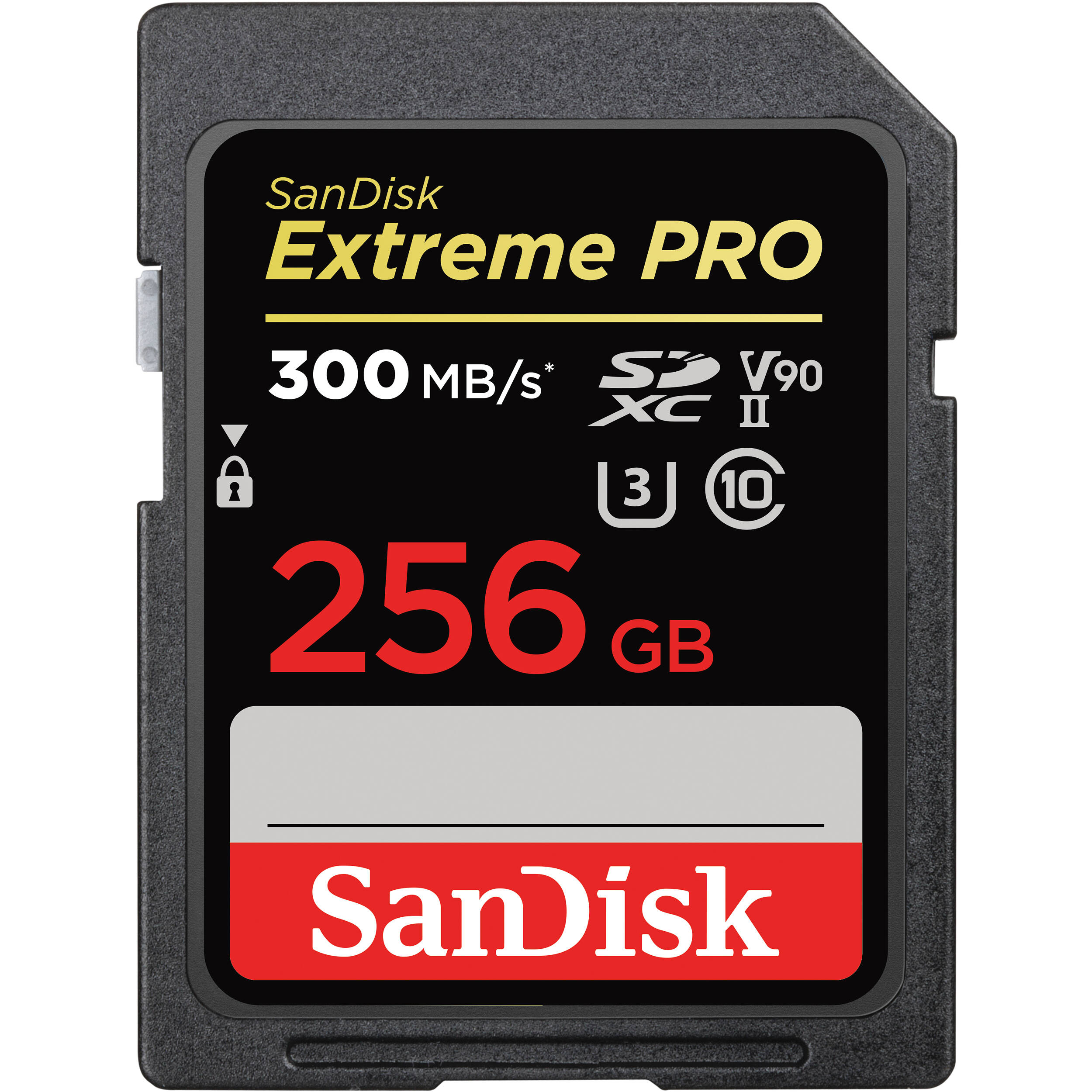 Sandisk Extreme Pro SDXC 256GB card V90 300MB/s