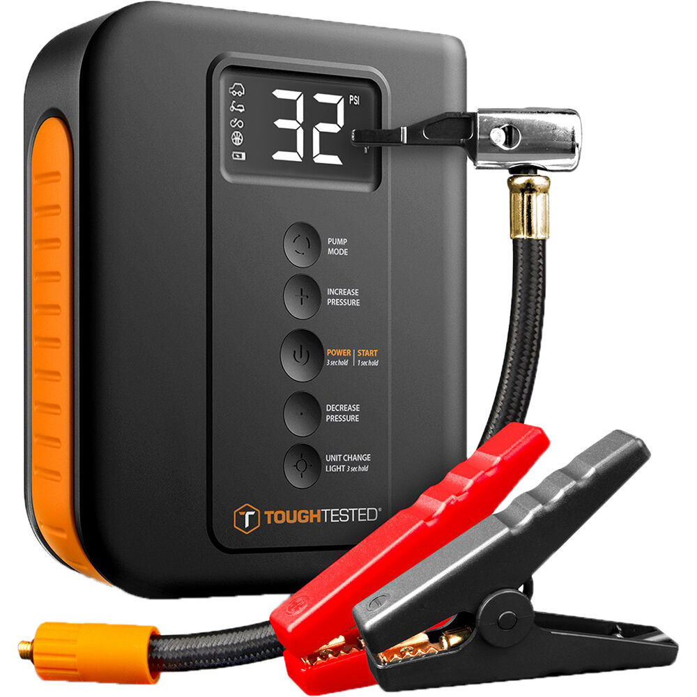 ToughTested Phoenix Vehicle Jump Starter with Air Pump & Power Bank