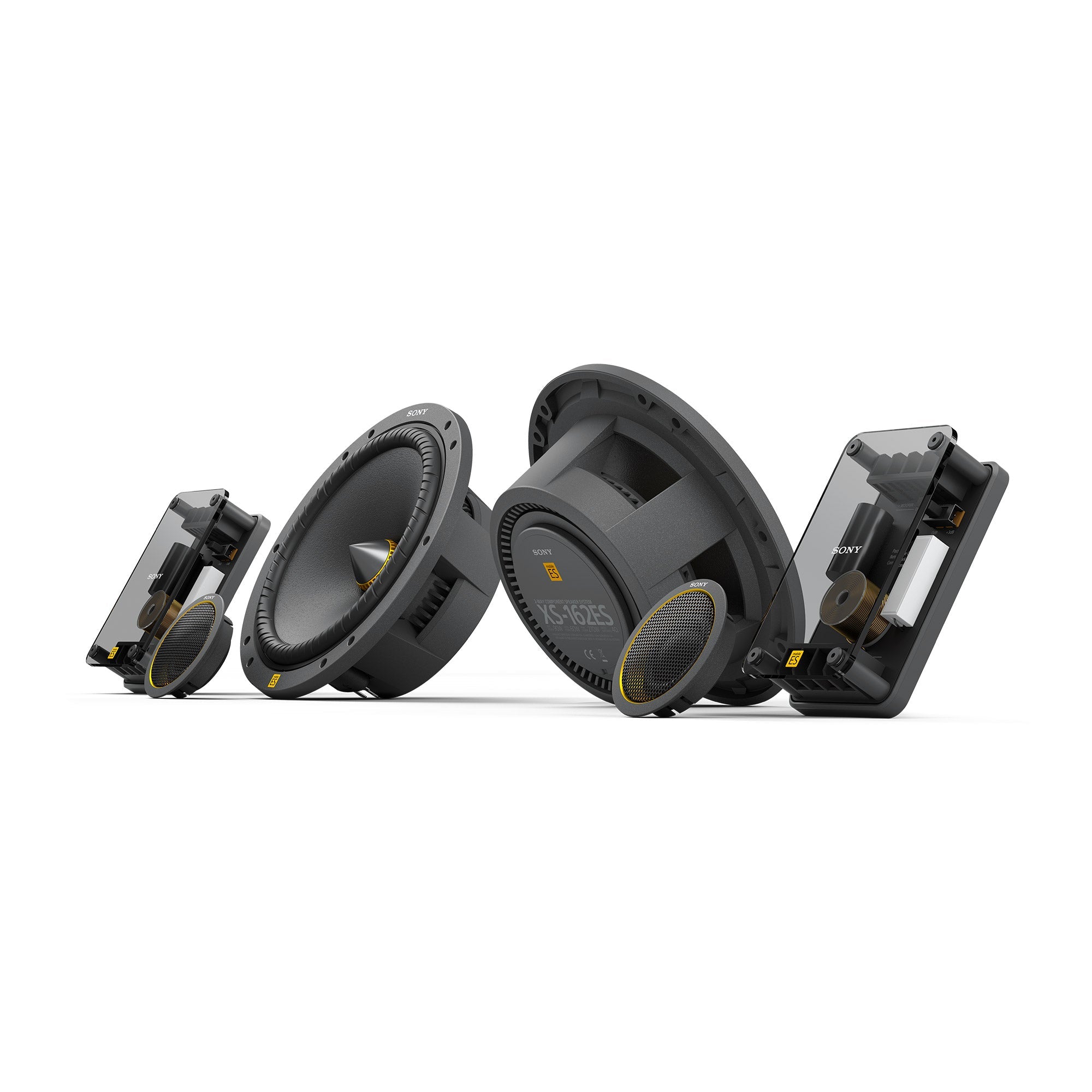 Sony XS-162ES | 6.5 in (16 cm) Mobile ES™ Two-way Component Speakers