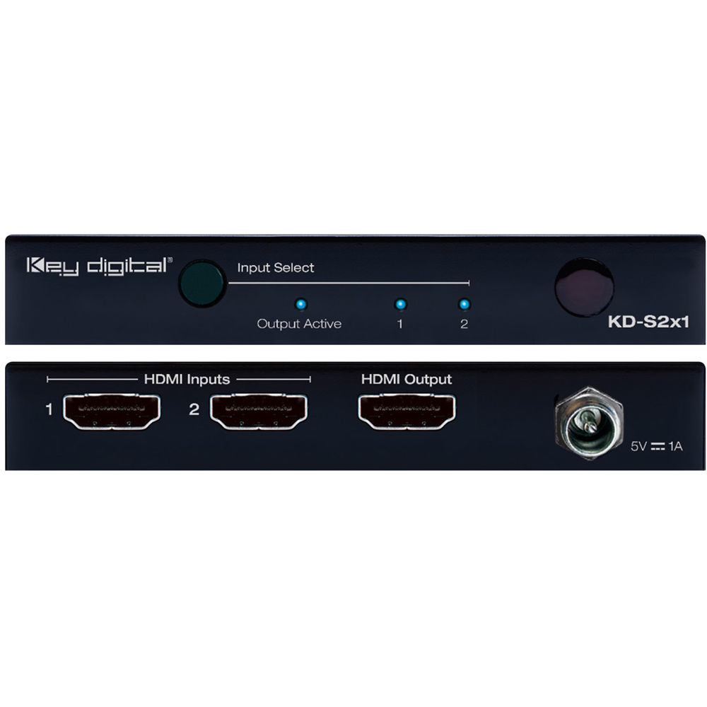 Key Digital HDMI Switcher W/ Audio De-Embed