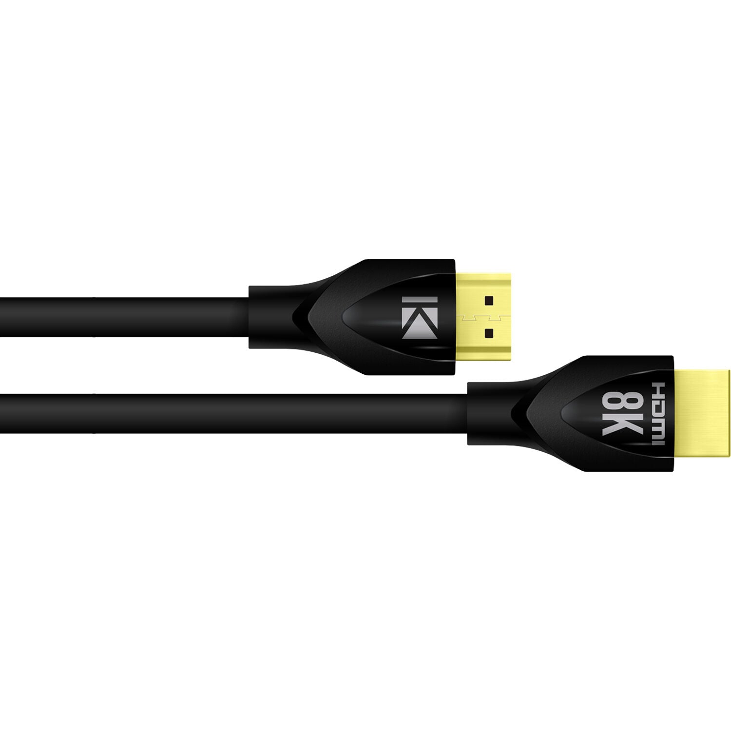Key Digital 8K/48G HDMI Cable with HDCP2.3, eARC, 30 AWG - 3 Feet