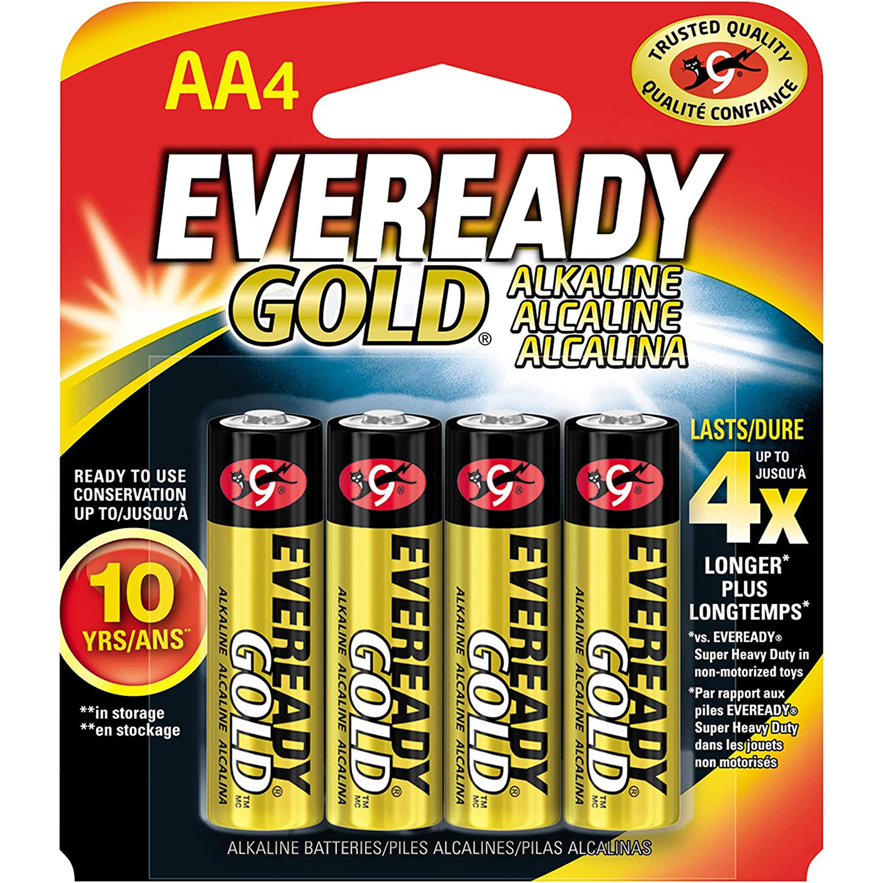 Eveready Gold AA (4 Pack)