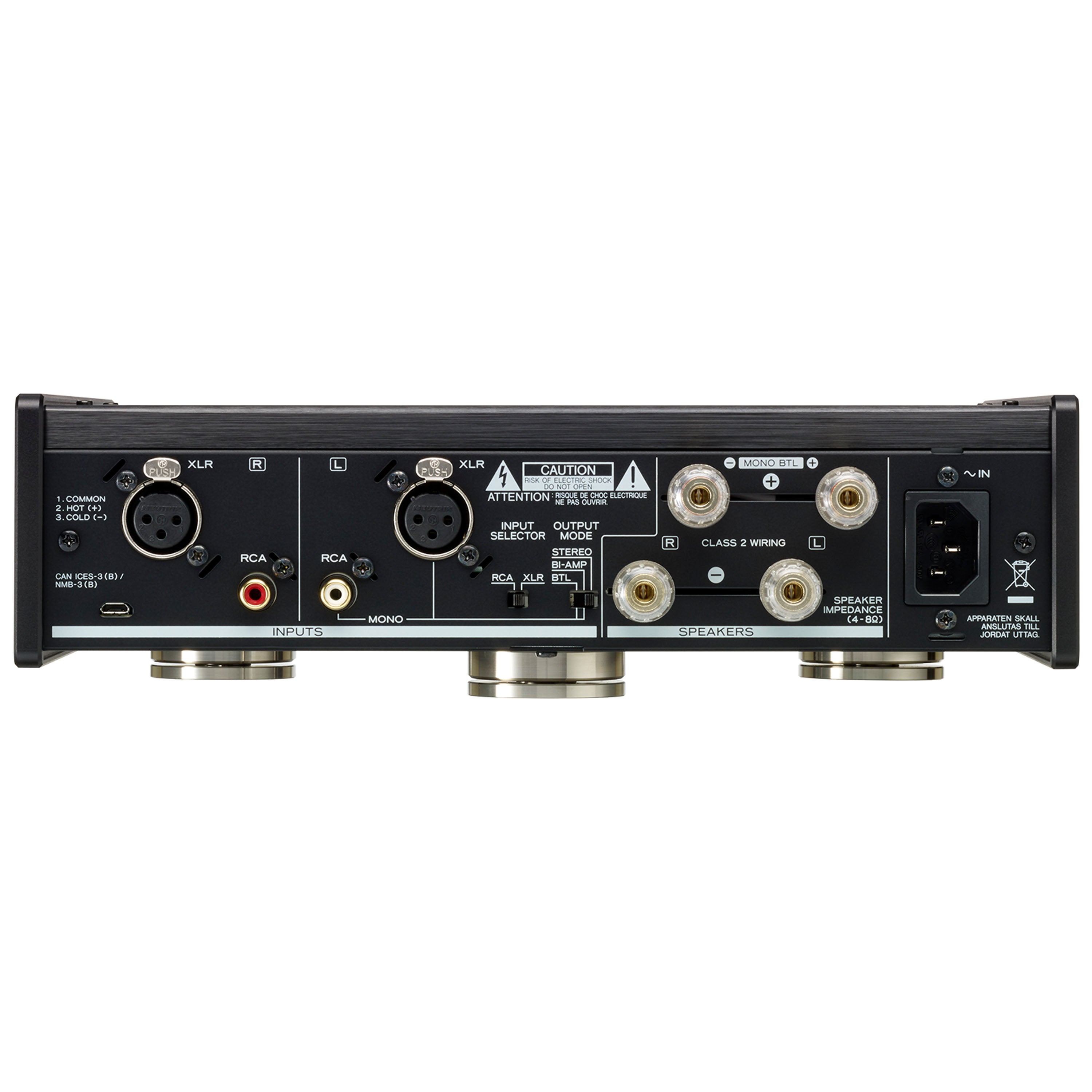 TEAC AP-505 Stereo Compact Amplifier (Black)