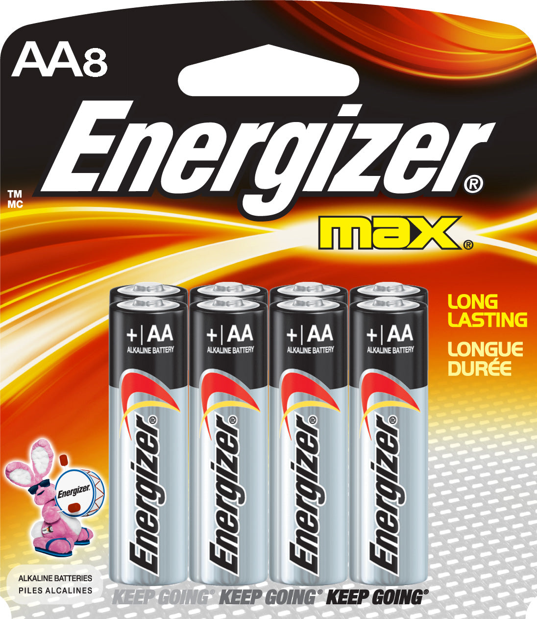 Energizer Max AA 1.5V (8 Pack)