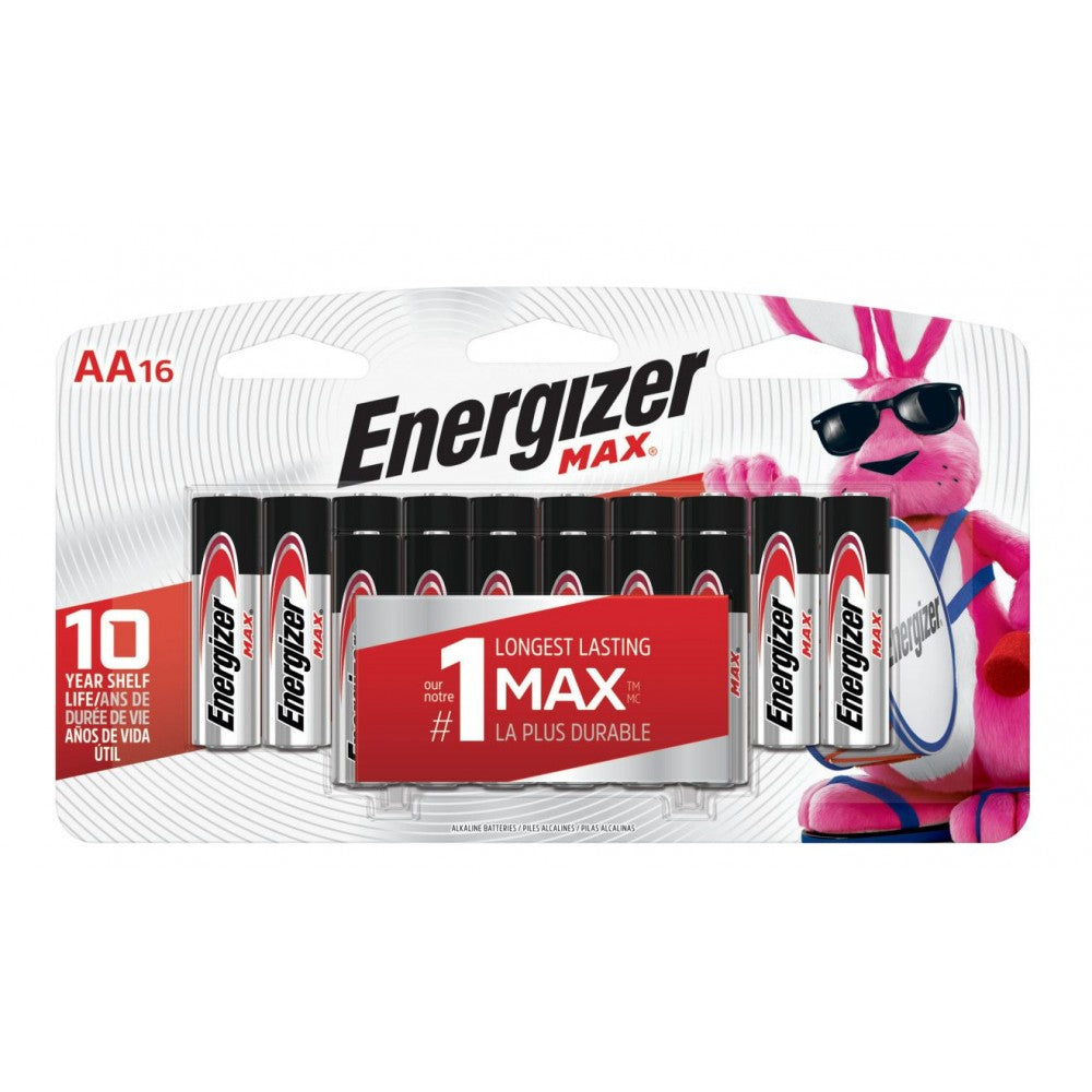 Energizer Max AA (Family 16 Pack)