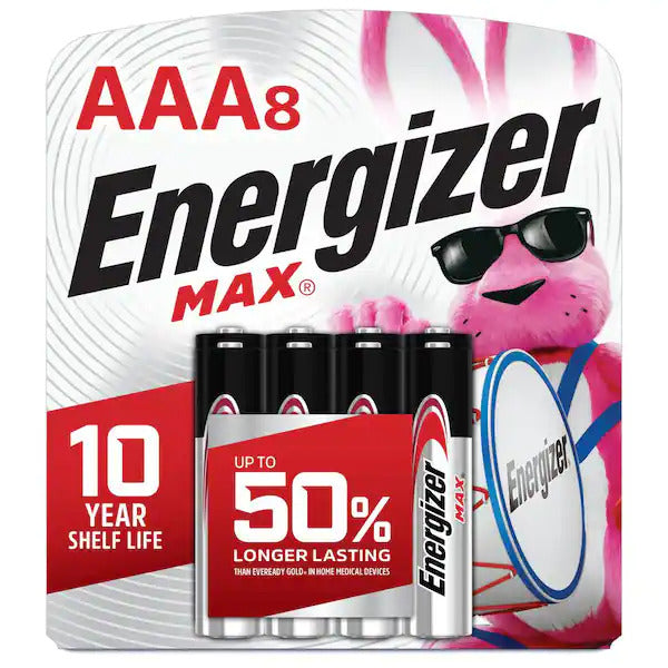 Energizer Max AAA 1.5V (Family 8 Pack)