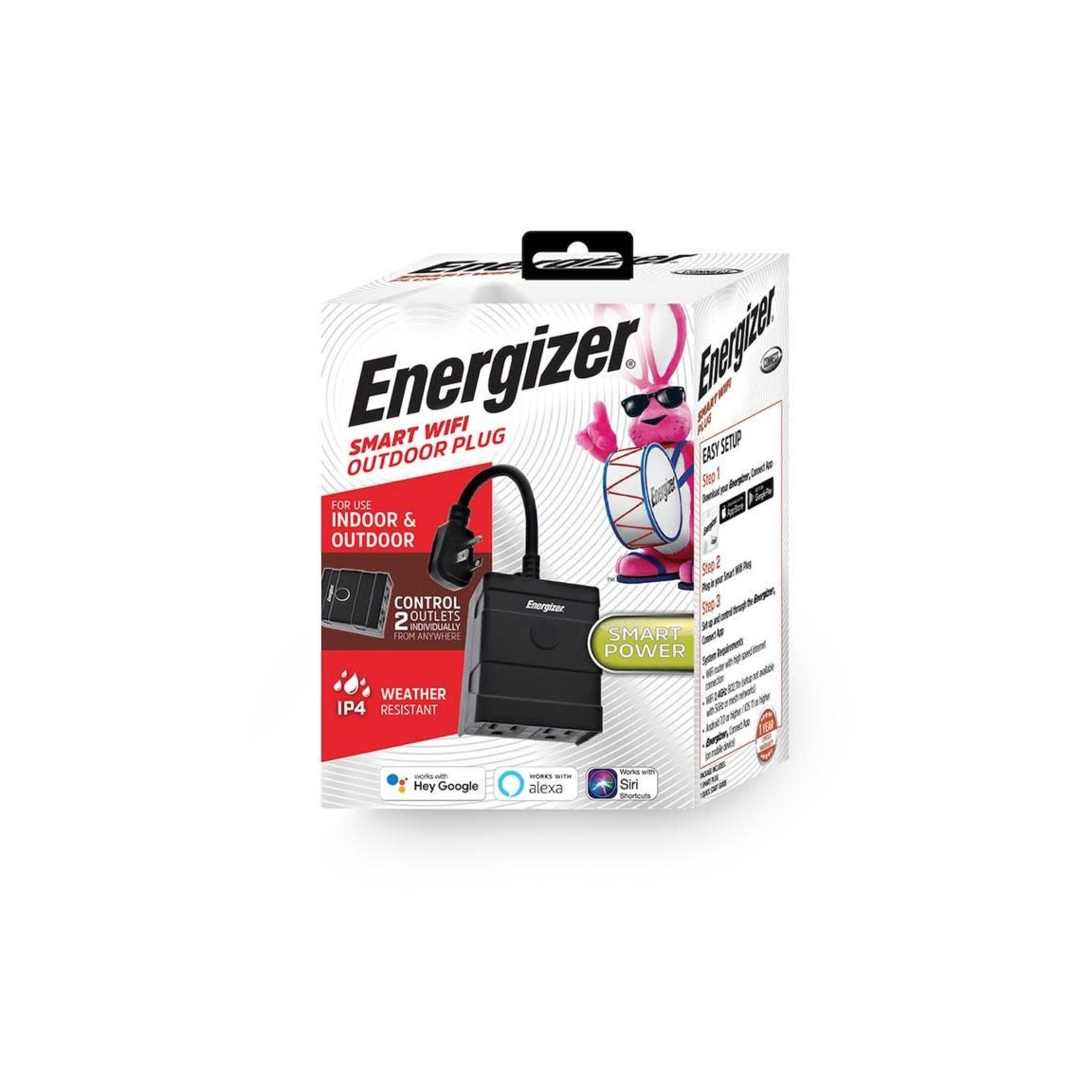 Energizer Smart Outdoor Plug
