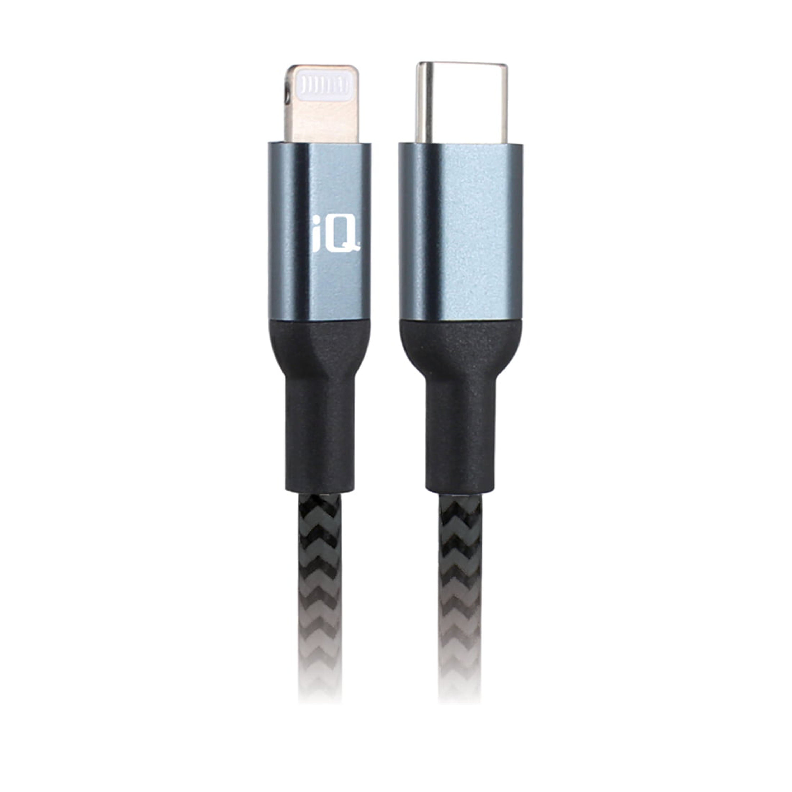 iQ USB Type-C to Lightning Cable - Braided - 1.2m/4ft