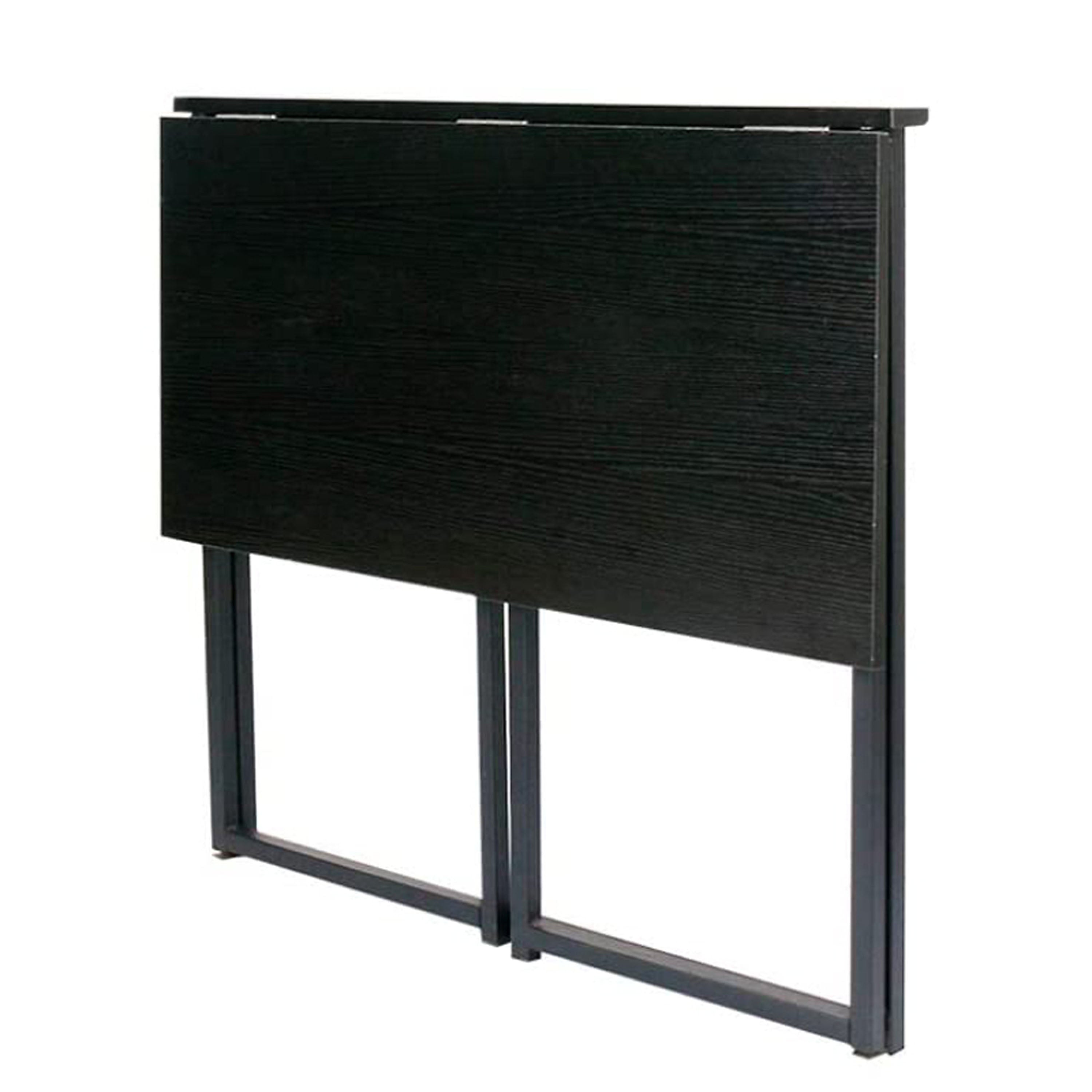 iQ Home Office Foldable Black Desk