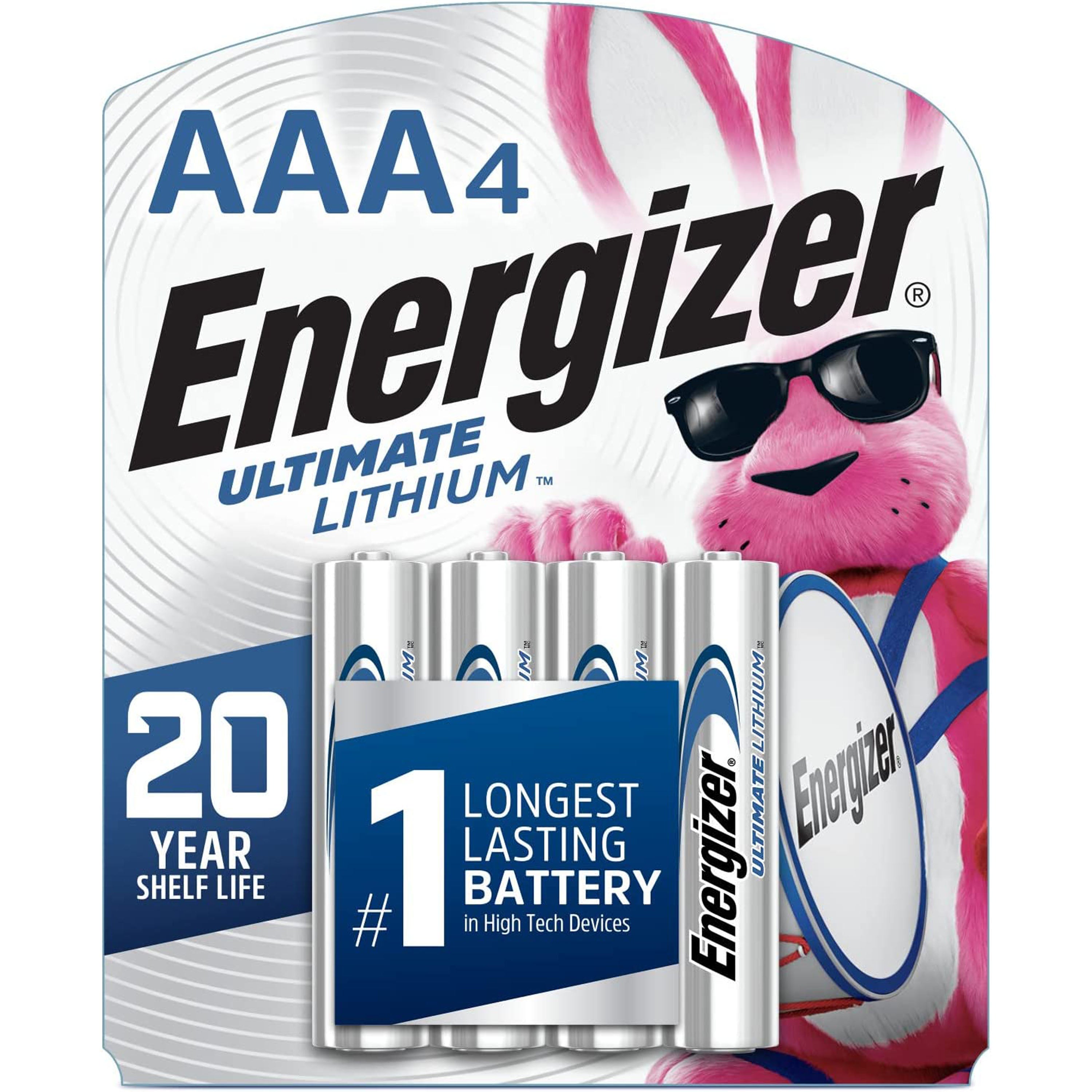 Energizer Ultimate Lithium AAA (4 Pack)