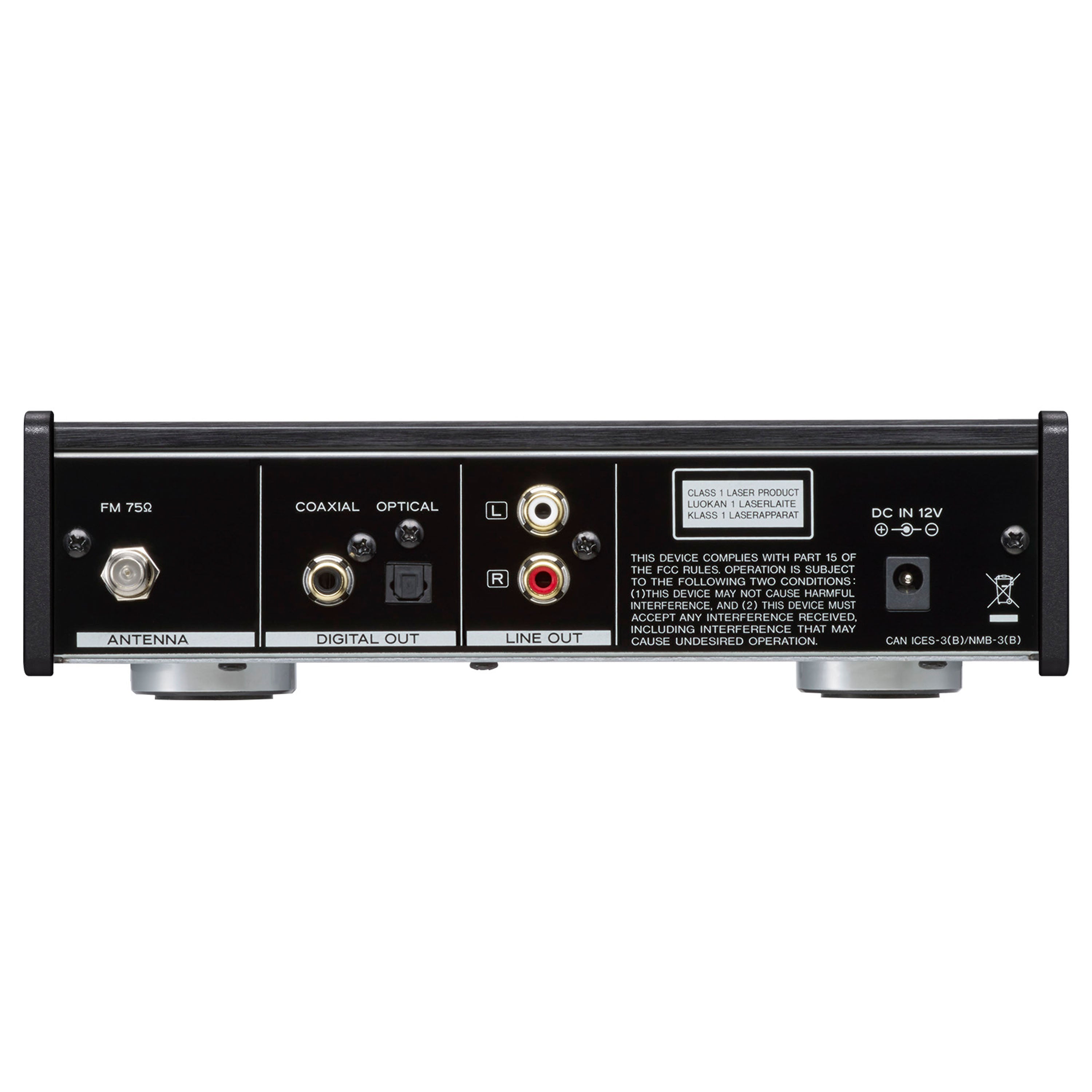 TEAC PD-301-X CD Player/FM Tuner (Black)