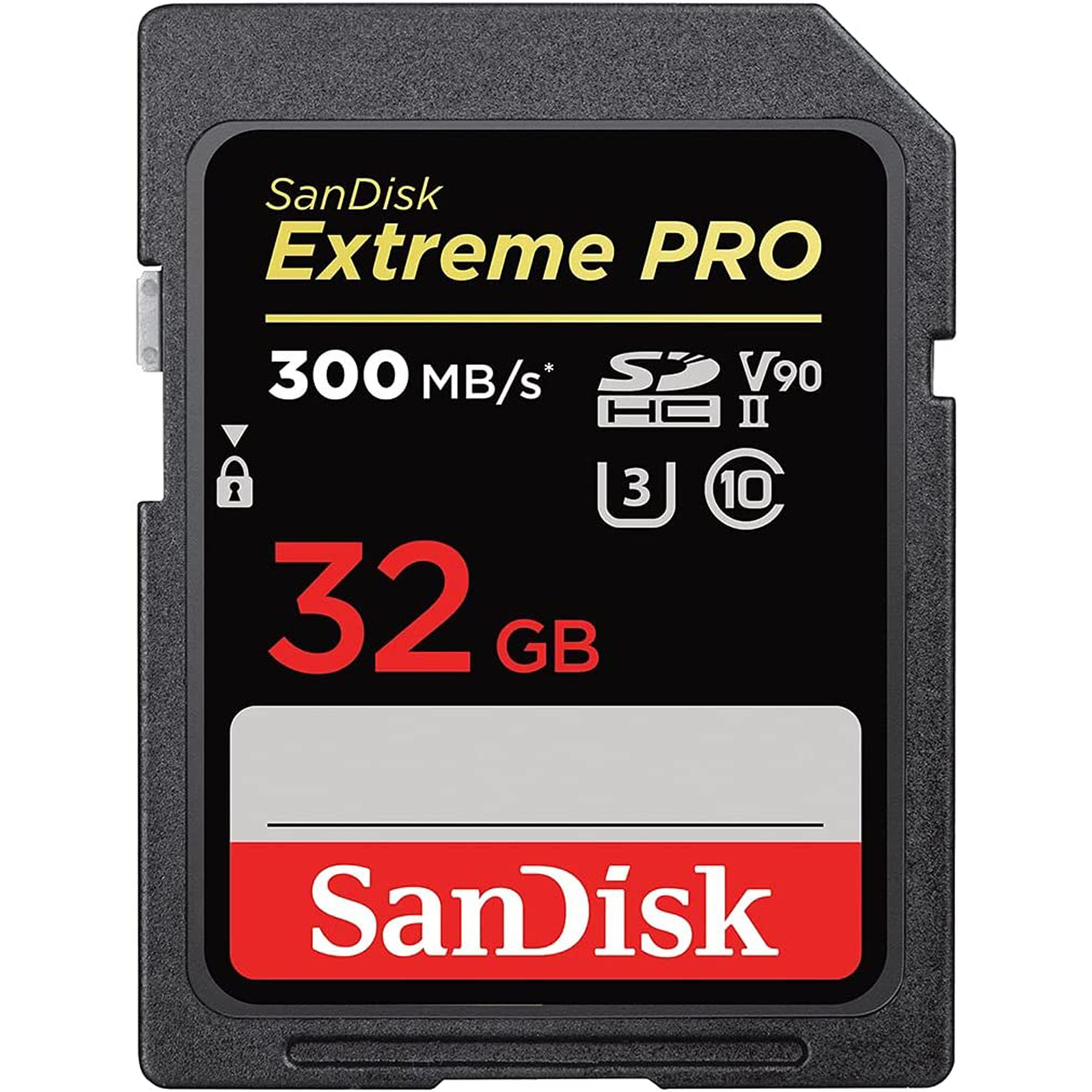 Sandisk Extreme Pro SDHC 32GB card V90 300MB/s
