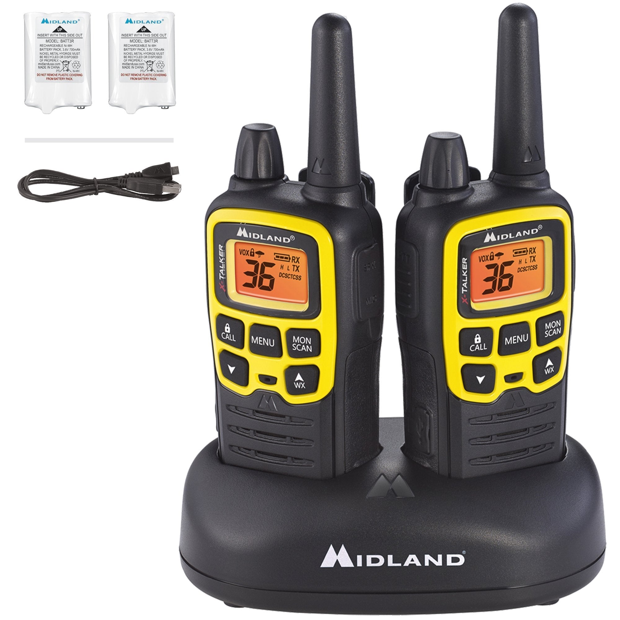 Midland T61VP3 X Talker Pair of 2-Way Radios