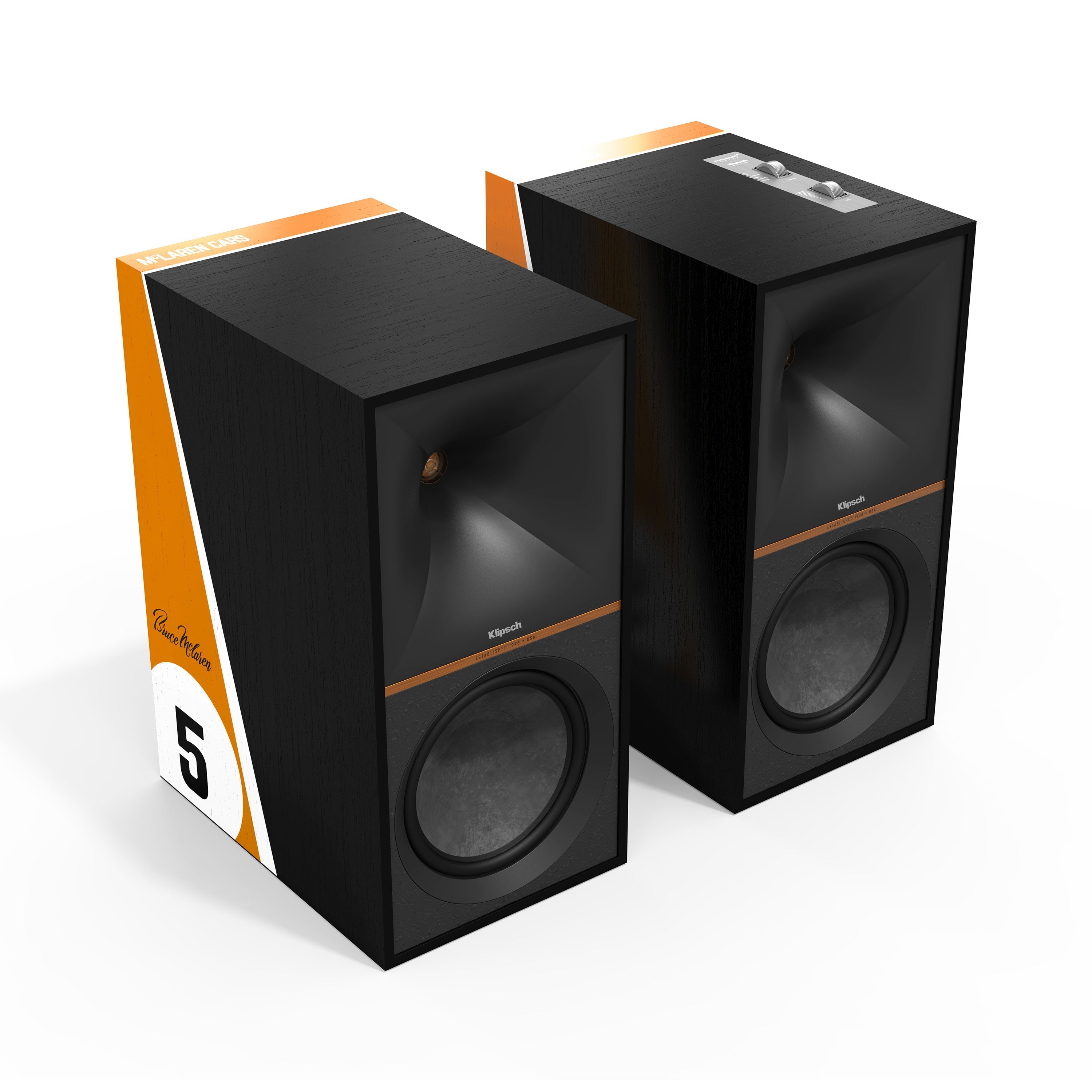 Klipsch The Nines Powered Speakers - McLaren Edition (Pair)
