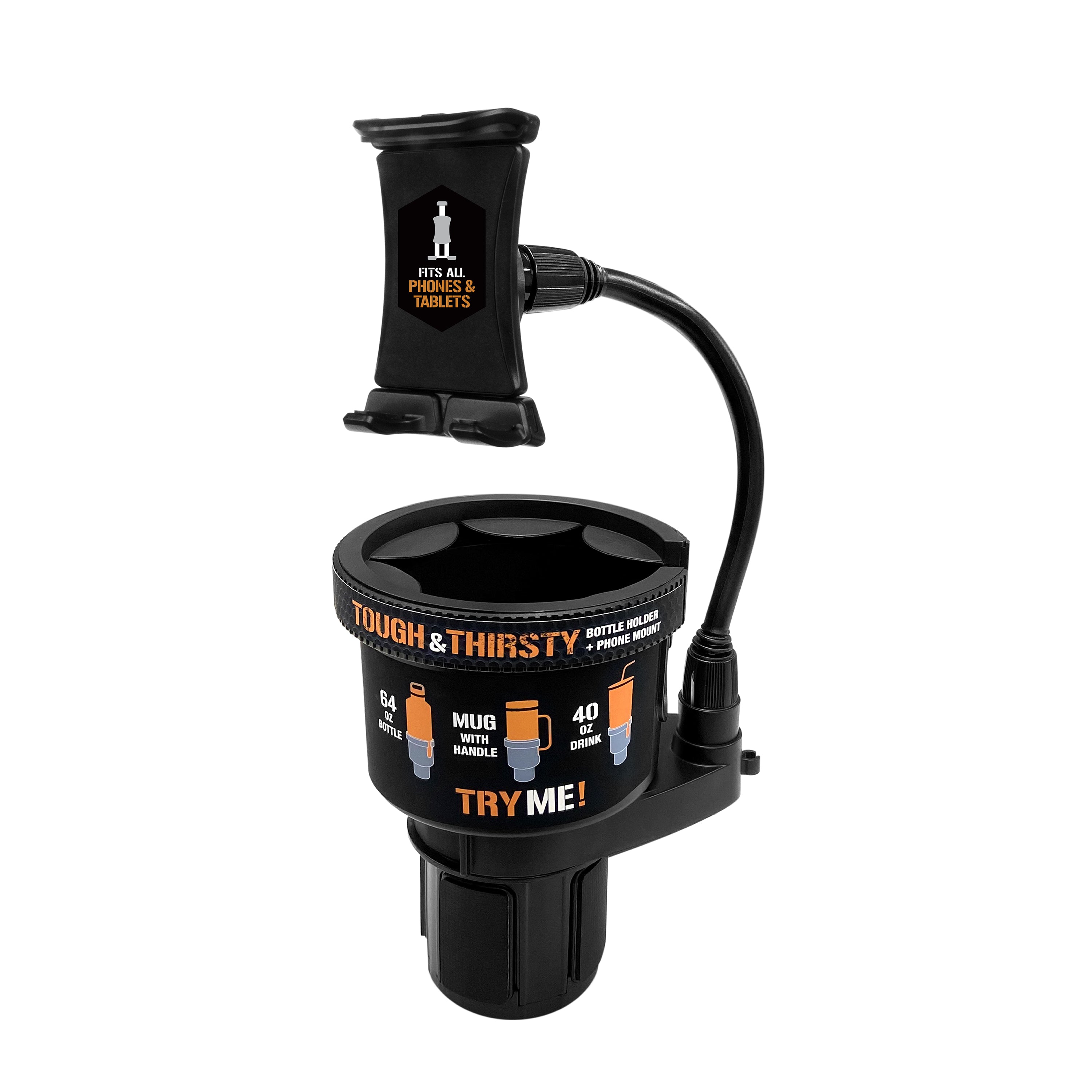 ToughTested Tough N Thirsty XL Cup Holder Mount