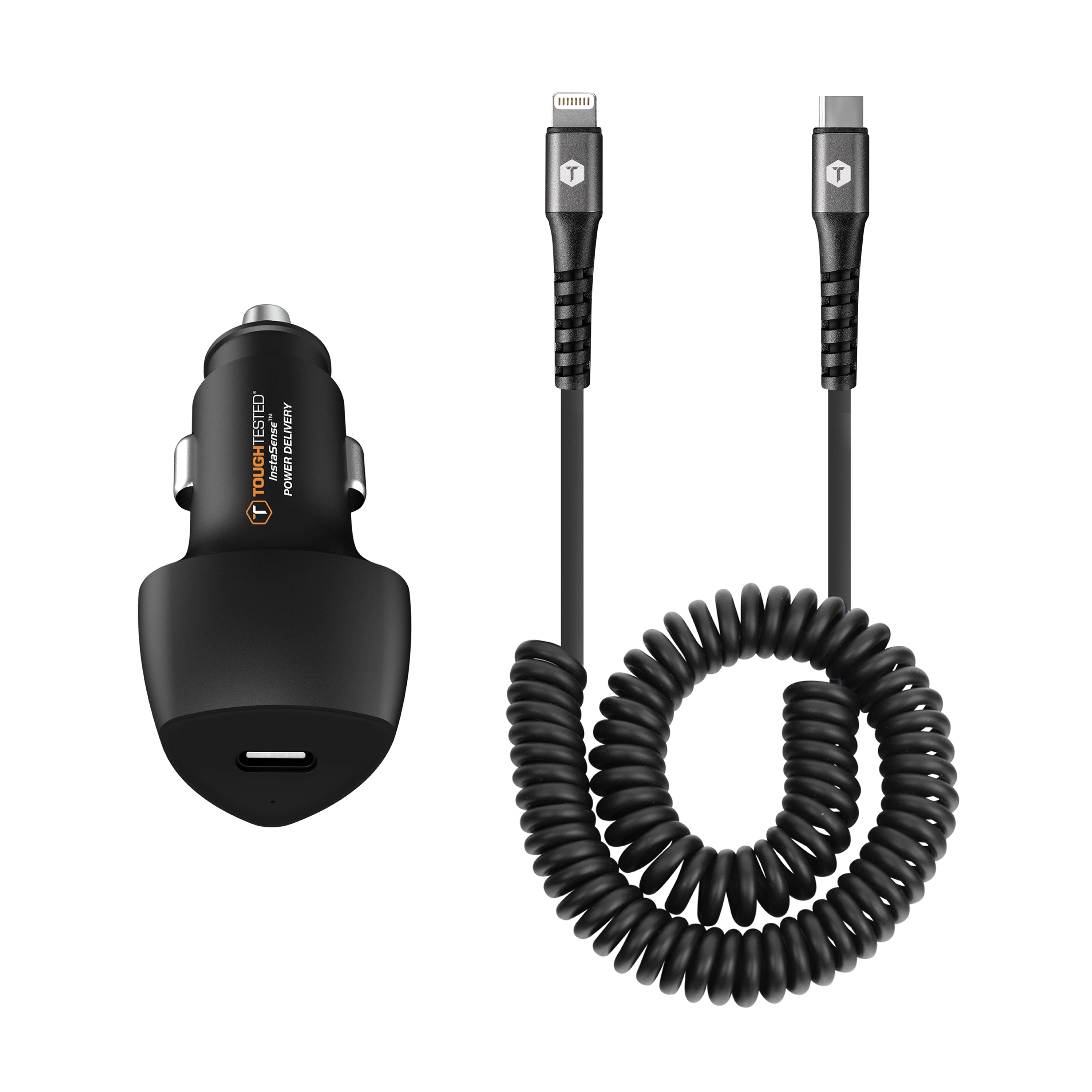 ToughTested 20w PD Apple Lightning Car Charging Kit
