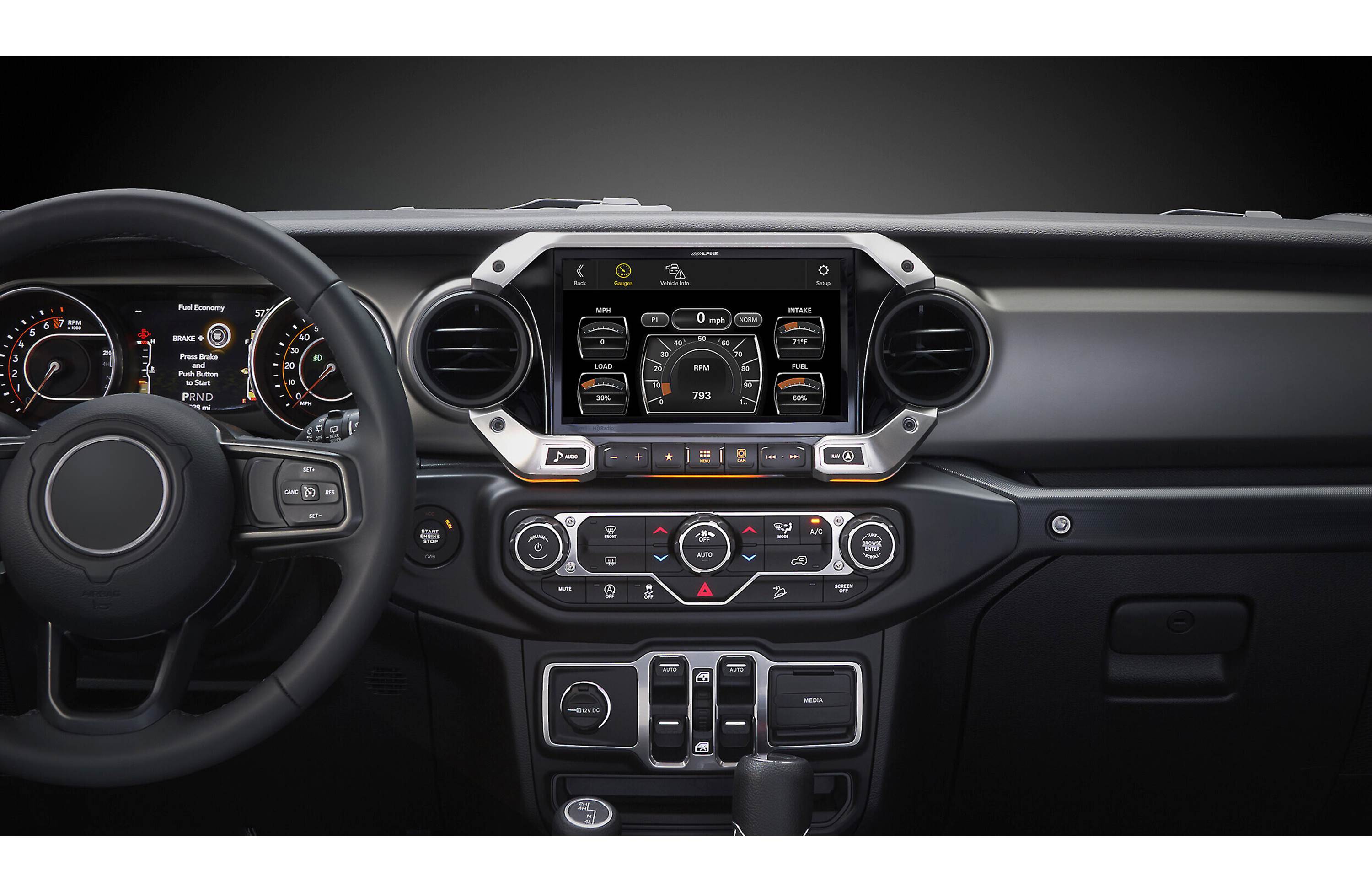 Alpine I509-WRA-JL Multimedia Receiver for 2018 and Up Jeeps