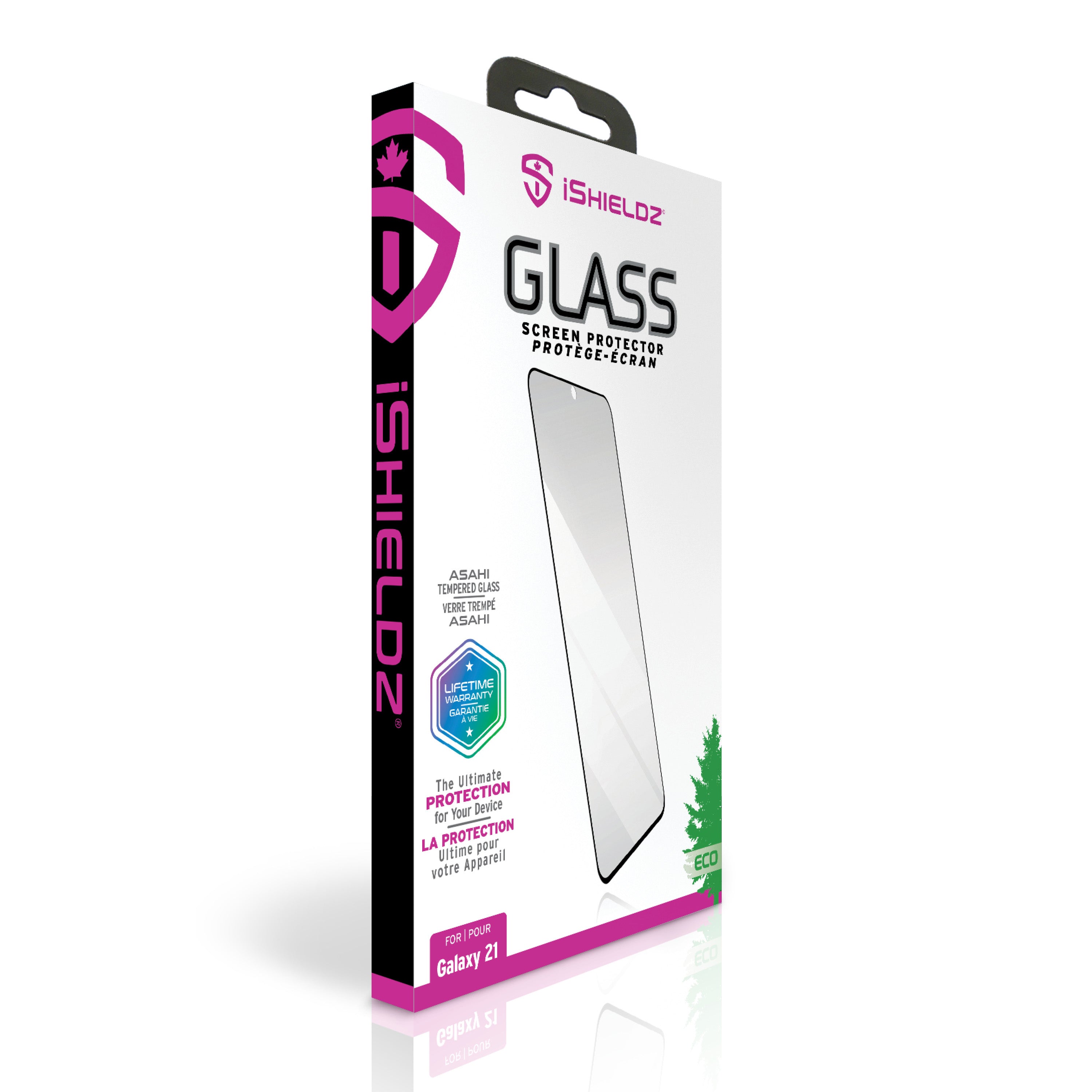 iShieldz Asahi Glass Screen Protector for Samsung Galaxy S21