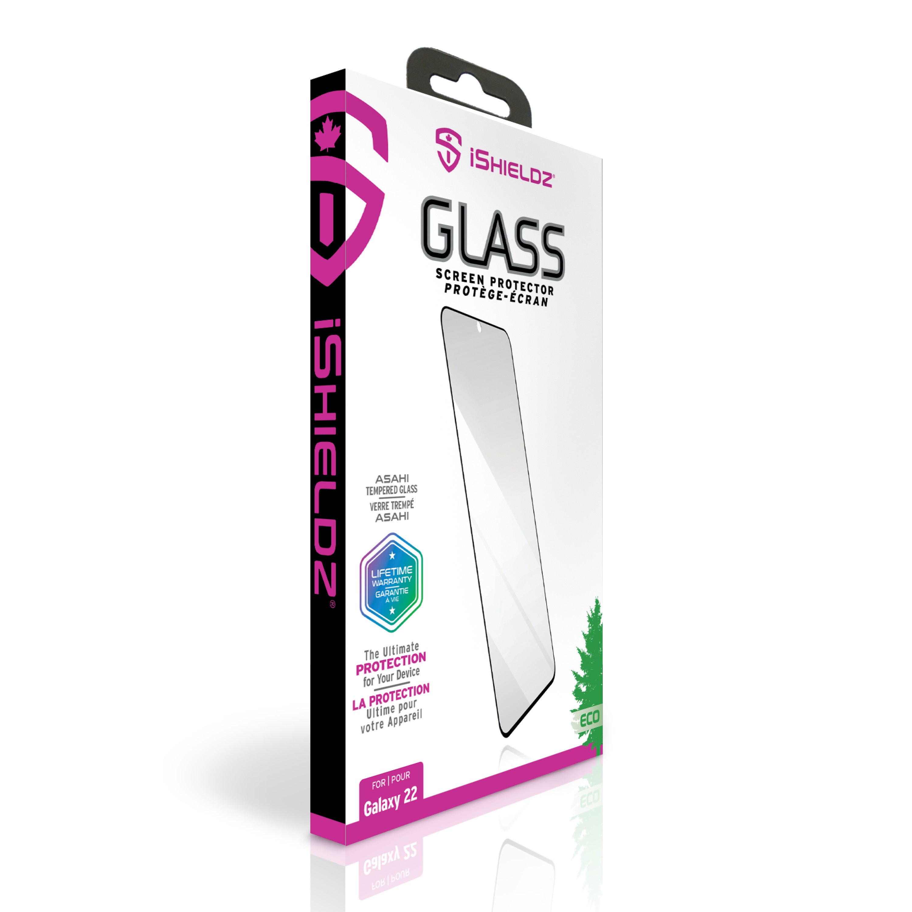 iShieldz Asahi Glass Screen Protector for Samsung Galaxy S22