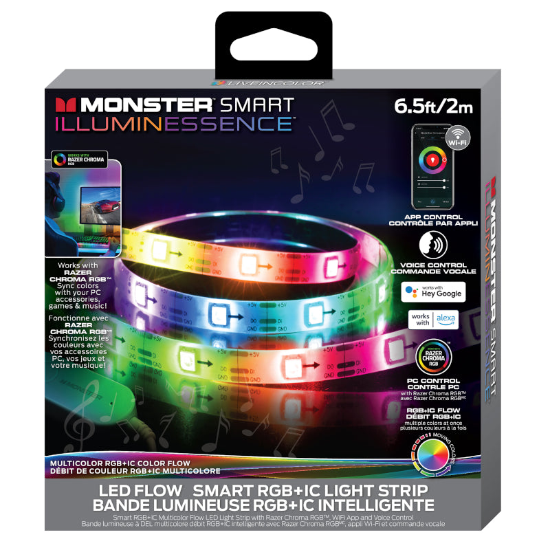 Monster Illuminessence Smart LED Flow 2M
