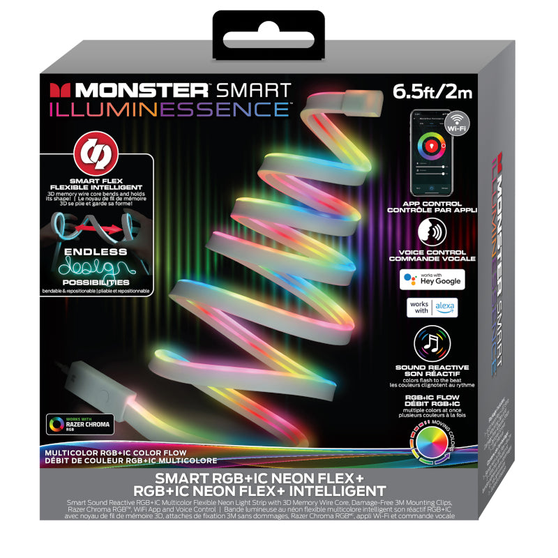 Monster Illuminessence Flex RGB Flow LED - 2m/6ft