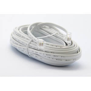Ultralink Home Line Cord - White - 7.6m/25ft
